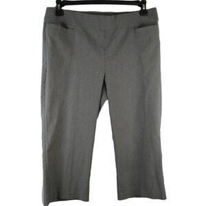 Briggs Petite Black and White Houndstooth Dress Pants